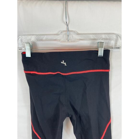 Joy Lab Black Leggings with Exposed Pink Seam Size Small - Picture 5 of 6